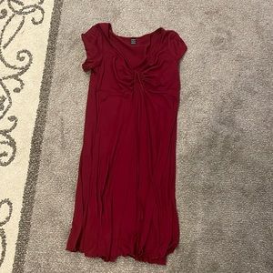 Red Shein Maternity Dress Size S
